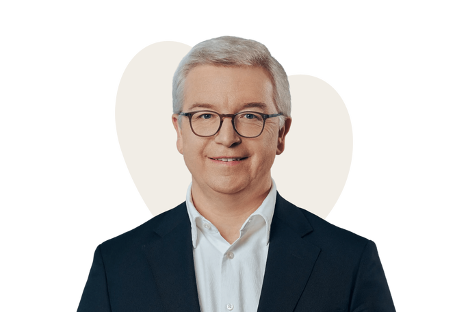 Porträt von Michael Höllerer, Vorstandsvorsitzender (CEO) der Raiffeisen Bank International AG