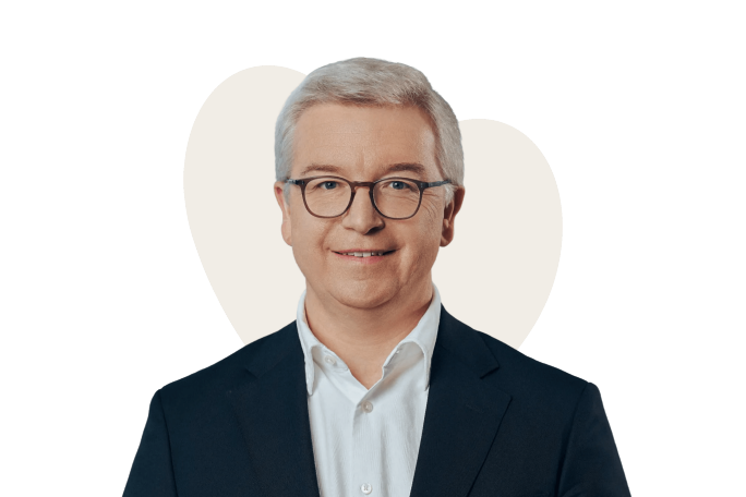 Porträt von Michael Höllerer, Vorstandsvorsitzender (CEO) der Raiffeisen Bank International AG